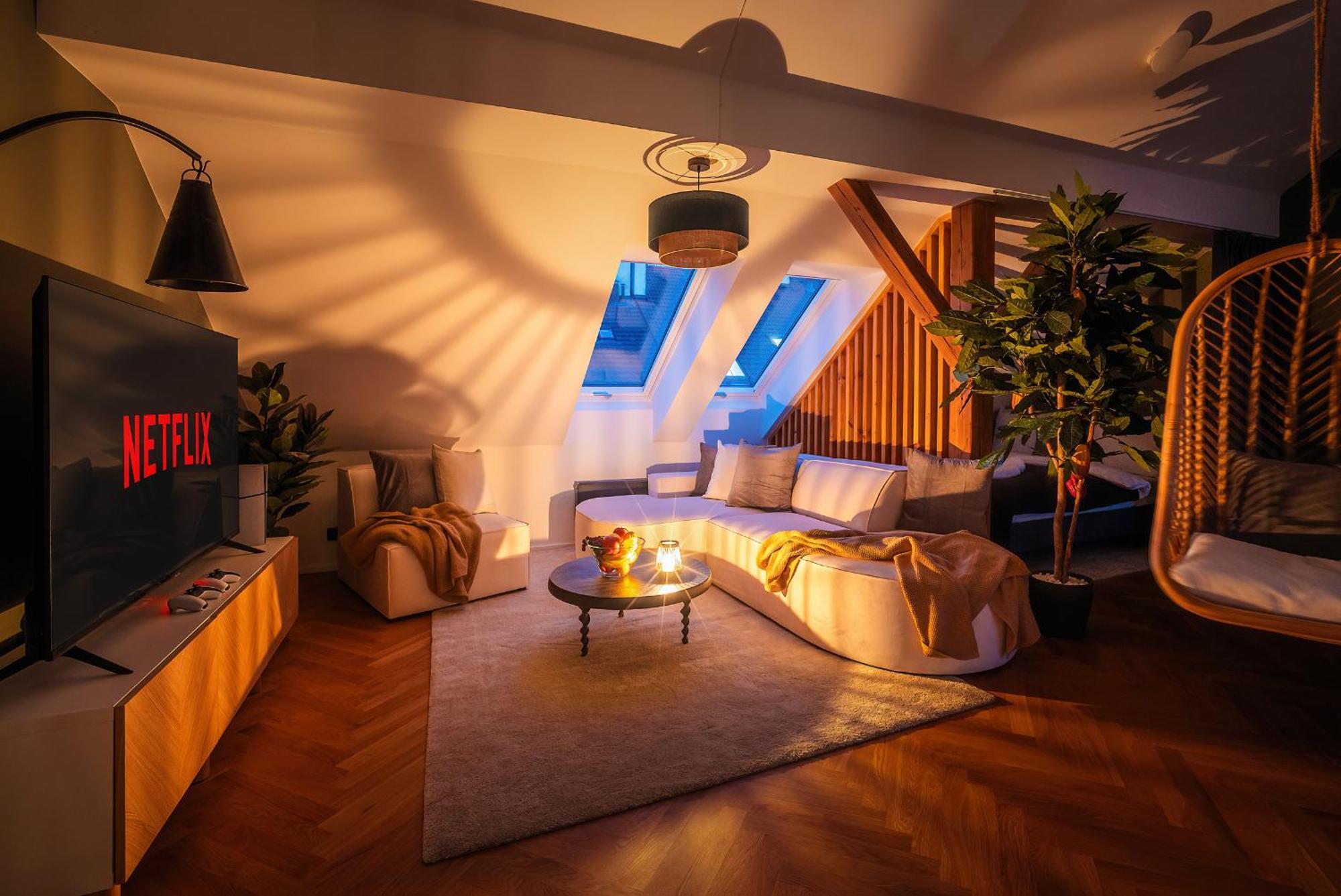 3br Ac Heaven Of Harmony Luxpenthouse Theater View * Praga