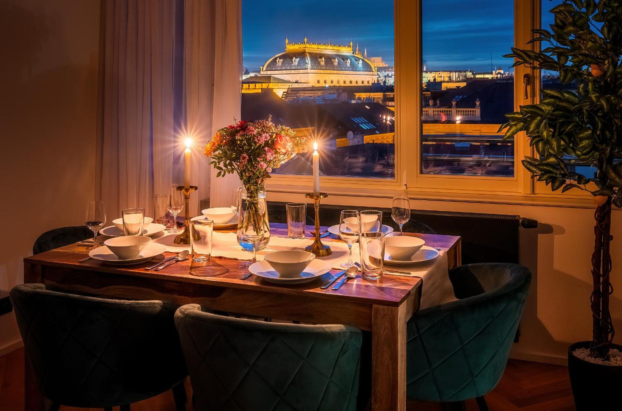 Appartamento 3br Ac Heaven Of Harmony Luxpenthouse Theater View Praga